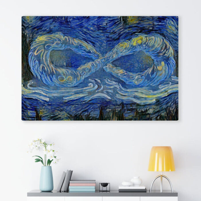 Cosmic infinity art