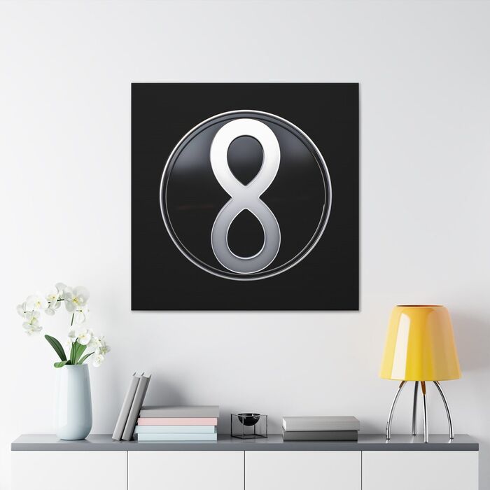 Infinity 8 canvas art
