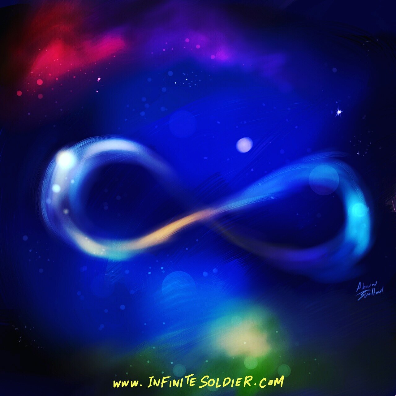 Infinity, made of light — from the ∞ Collection.